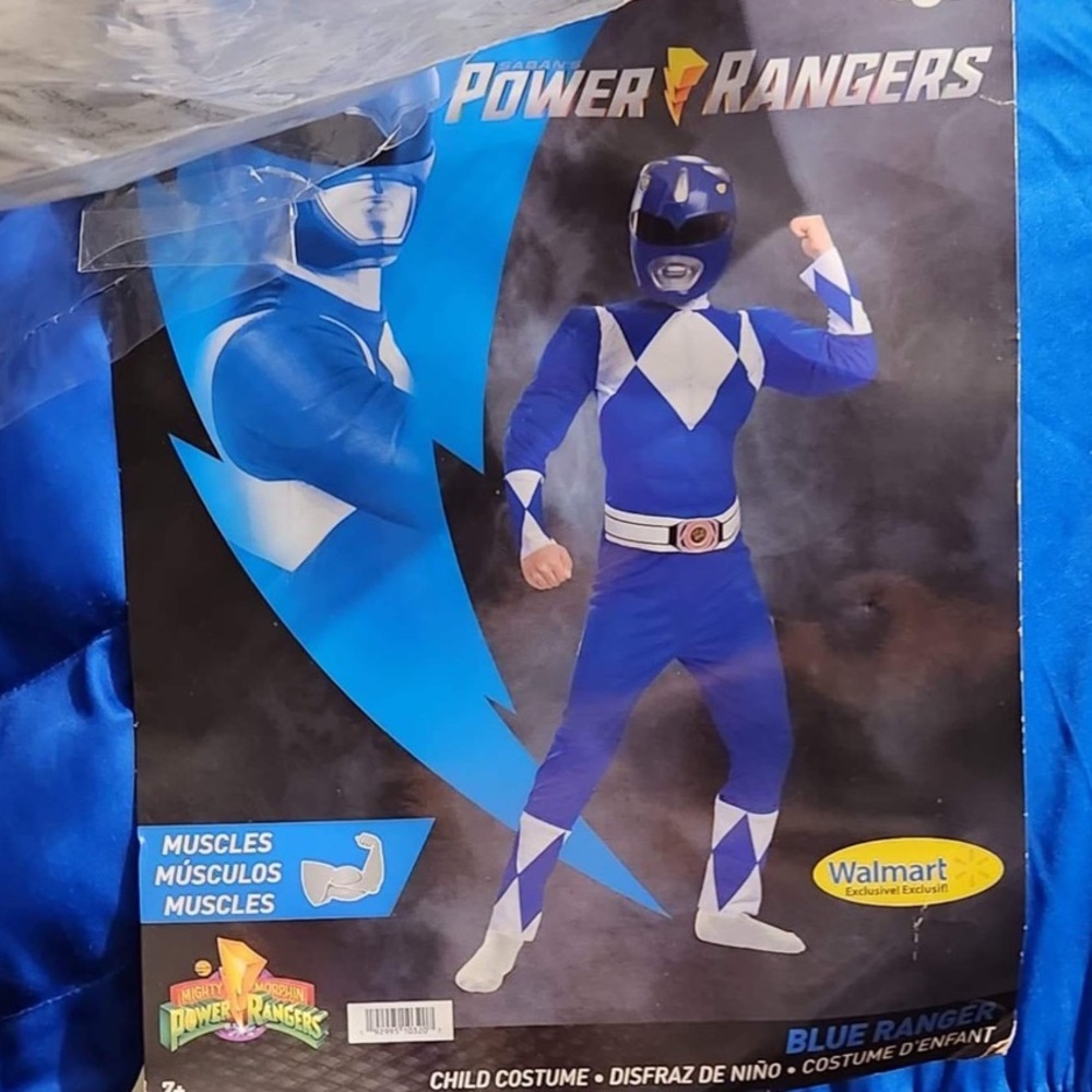 NWT Blue Power Ranger Costume